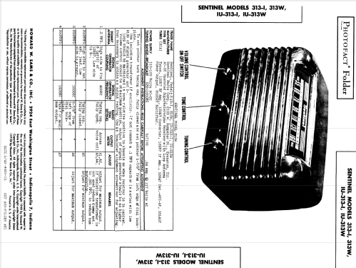 IU-313-I ; Sentinel Radio Corp. (ID = 974710) Radio