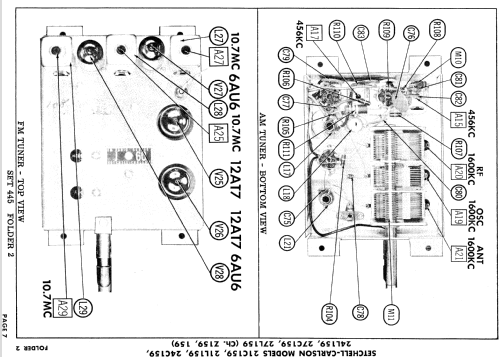 21L159 Ch= 159; Setchell Carlson, (ID = 891804) Fernseh-R