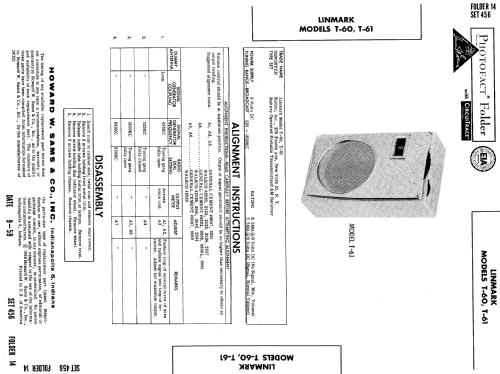 Linmark Six Transistor T-60 ; Linmark (ID = 600656) Radio