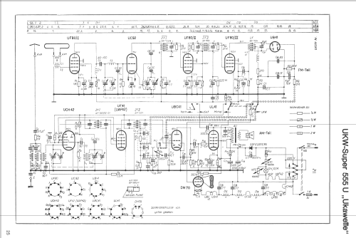 Ukawette UKW-Super 555U; Siemens-Austria WSW; (ID = 31314) Radio