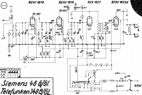 46GL; Siemens & Halske, - (ID = 3006009) Radio