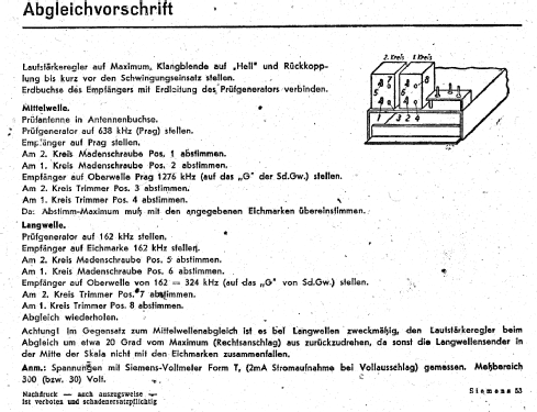 Dreiröhren-Schatulle 53WL; Siemens & Halske, - (ID = 2955075) Radio