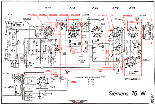 Kammermusik-Schatulle 76W ; Siemens & Halske, - (ID = 3020372) Radio
