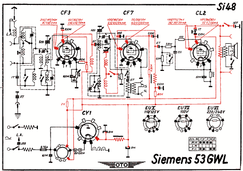 Schatulle 53GWL; Siemens & Halske, - (ID = 3019817) Radio