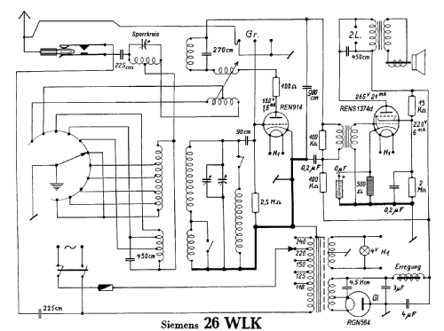 26WLK; Siemens & Halske, - (ID = 1514960) Radio