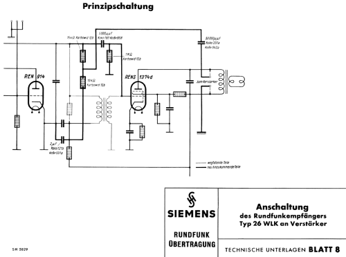 26WLK; Siemens & Halske, - (ID = 2552754) Radio