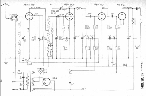 41W604; Siemens & Halske, - (ID = 6481) Radio