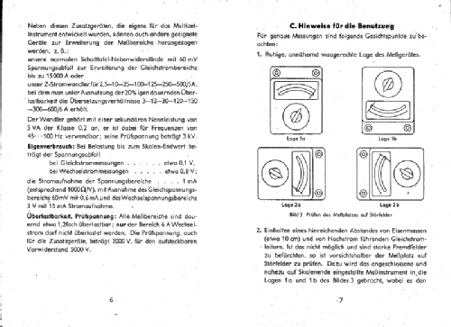 A-V-Ω-Multizet ; Siemens & Halske, - (ID = 1312304) Equipment