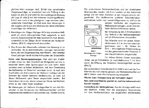 A-V-Ω-Multizet ; Siemens & Halske, - (ID = 1312305) Ausrüstung