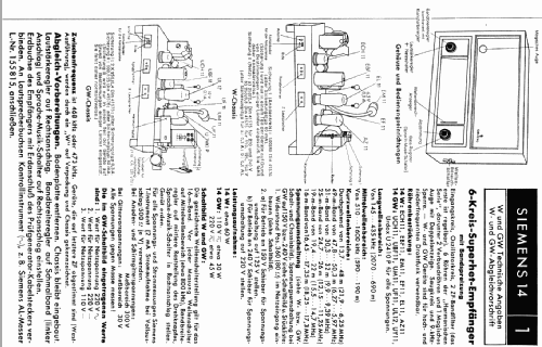 Großsuper 14W; Siemens & Halske, - (ID = 247444) Radio