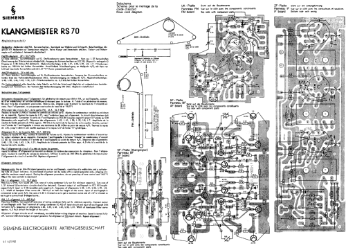 Klangmeister RS70; Siemens & Halske, - (ID = 1030669) Radio