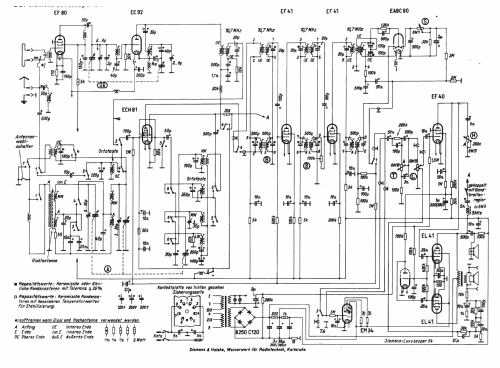 Luxussuper 54 1135W; Siemens & Halske, - (ID = 15312) Radio