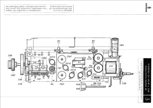 Qualitätssuper 50 SH696GW; Siemens & Halske, - (ID = 1106304) Radio