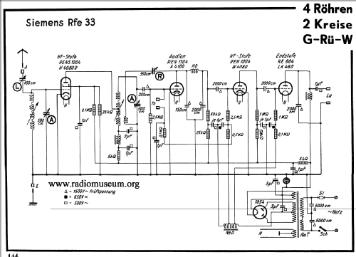Rfe33 ; Siemens & Halske, - (ID = 43875) Radio