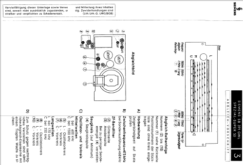 Spezialsuper 50 SB391GW); Siemens & Halske, - (ID = 1947832) Radio