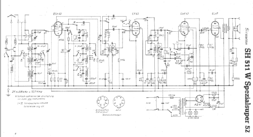 Spezialsuper 52 SH511W; Siemens & Halske, - (ID = 6772) Radio