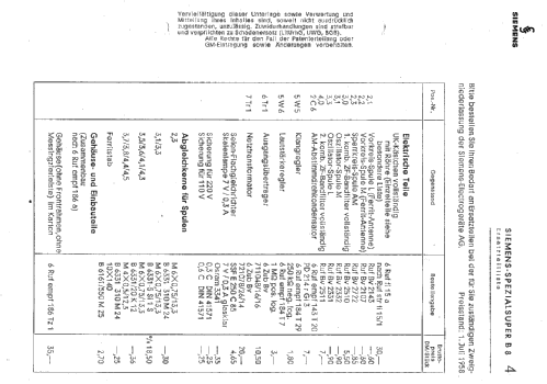 Spezialsuper B8; Siemens & Halske, - (ID = 273313) Radio