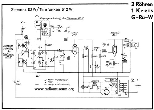 Standard 62W; Siemens & Halske, - (ID = 43237) Radio