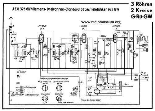 Standard 63GW; Siemens & Halske, - (ID = 42183) Radio