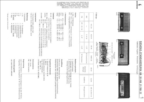 Standardsuper RB20; Siemens & Halske, - (ID = 32736) Radio