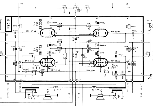 Stereo-Musiktruhe Ch= 27506; Silva Tonmöbel, (ID = 672157) Radio