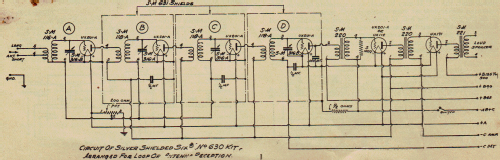 Improved Shielded Six AC Model 630; Silver - Marshall; (ID = 2052479) Radio