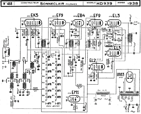 HD939; Sonneclair, (ID = 220072) Radio