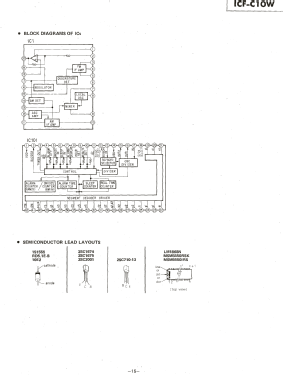 Digicube ICF-C10W; Sony Corporation; (ID = 2773239) Radio