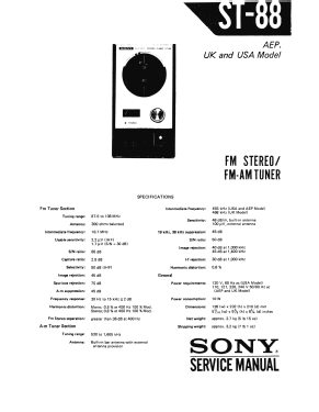 FM Stereo / FM-AM Tuner ST-88; Sony Corporation; (ID = 2954150) Radio