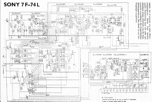 7 F-74 L; Sony Corporation; (ID = 722158) Radio
