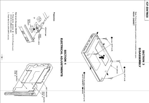 LW / MW / SW / PLL FM Stereo Synthesized Receiver ICF-SW7600; Sony Corporation; (ID = 379115) Radio