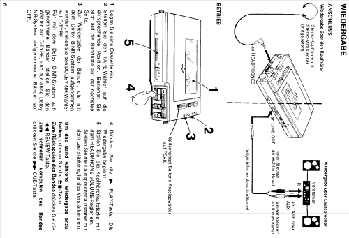 Walkman Professional WM-D6C; Sony Corporation; (ID = 1277138) Reg-Riprod