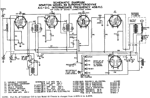 Sparton 53 AC-DC ; Sparks-Withington Co (ID = 672317) Radio