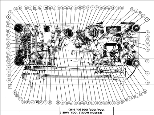 Sparton 1007 Ch= 8-57; Sparks-Withington Co (ID = 550821) Radio