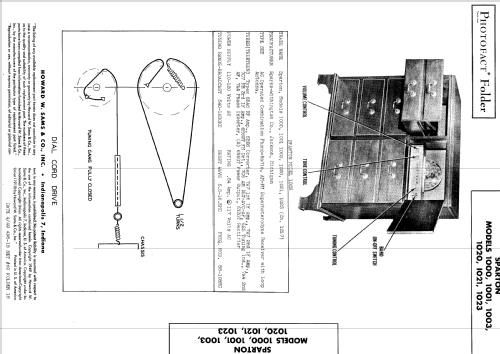 Sparton 1020 Ch= 12L7; Sparks-Withington Co (ID = 550506) Radio