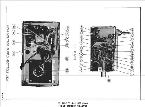 Sparton 4944 Ch= 24TB10; Sparks-Withington Co (ID = 1577303) Television