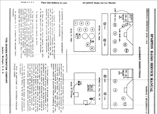 Sparton 75 ; Sparks-Withington Co (ID = 1369104) Radio