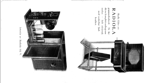 Radiola 312V; SR, Svenska (ID = 110288) Radio