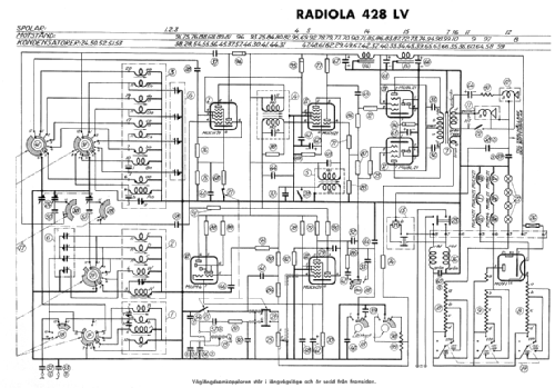 Radiola 428LV; SR, Svenska (ID = 1623678) Radio