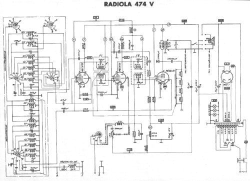 Radiola 474V; SR, Svenska (ID = 1616398) Radio