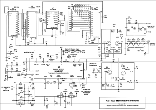 Low Power AM Radio Transmitter Kit AMT3000-9KSMNT; SStran, Eagleville, (ID = 1018781) Commercial Tr