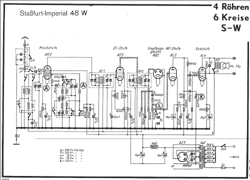 Imperial W48 ; Stassfurter Licht- (ID = 13169) Radio