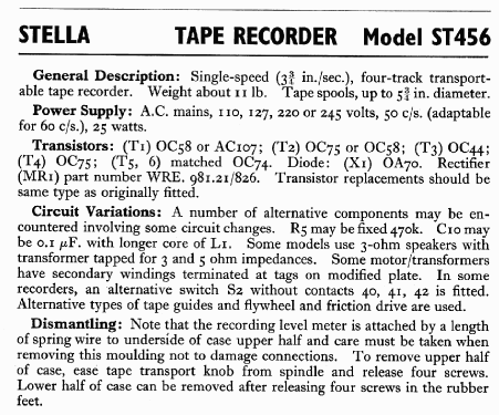 ST456; Stella Radio & (ID = 727928) Reg-Riprod