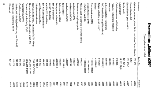 Brillant 6310; Stern-Radio (ID = 1963431) Radio