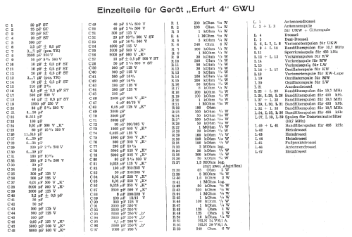 Sonneberg Erfurt 4 Super 10149/71 GWU; Stern-Radio (ID = 836979) Radio