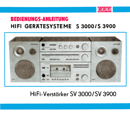 SV3900 HiFi; Stern-Radio (ID = 1970432) Ampl/Mixer