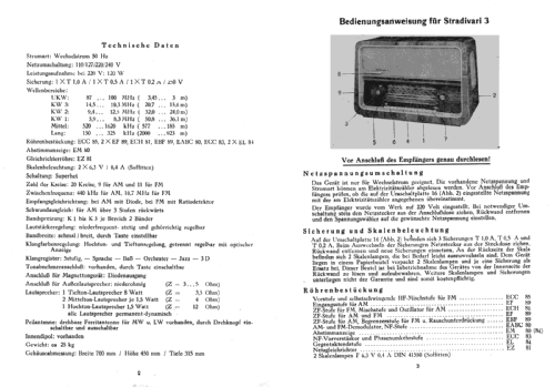 Stradivari 3 1142.008-00006 Sp; Stern-Radio Rochlitz (ID = 1710492) Radio