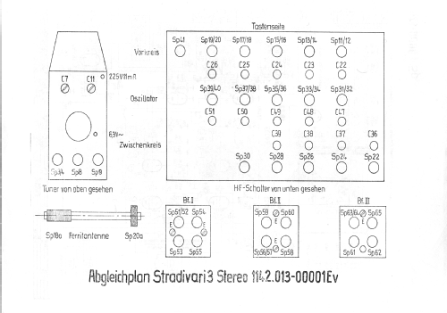 Stradivari 3 Stereo 1142.013-00001 Sp; Stern-Radio Rochlitz (ID = 186180) Radio