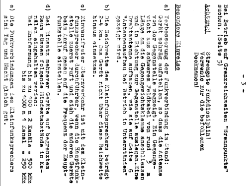 Kleinfunksprecher 54 ; Stern-Radio Staßfurt (ID = 1886423) Commercial TRX