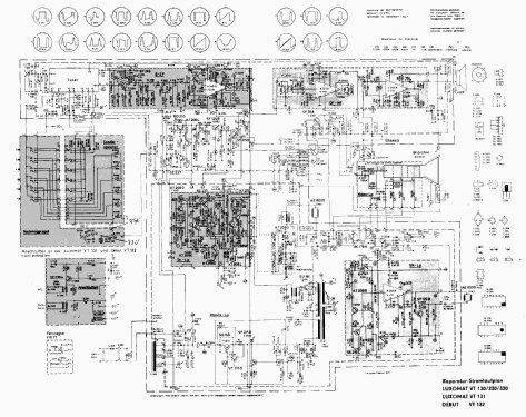 Luxomat VT 130; Stern-Radio Staßfurt (ID = 746960) Television